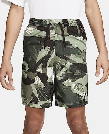 камуфляжная: Мужские шорты, M, Nike, Новый, цвет - Зеленый, Самовывоз, Платная доставка — 2