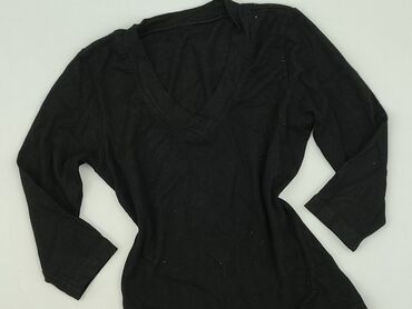 eleganckie czarne bluzki z krótkim rękawem: Women's blouse, size S