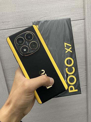 телефоны поко: Poco X7, Б/у, 512 ГБ, цвет - Черный, 1 SIM, 2 SIM — 3