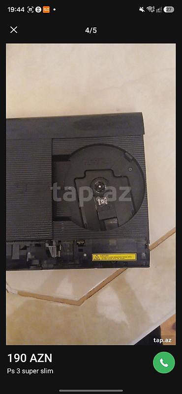mobil modem internet: Ps 3 super slim Şekilde goründüyü kimi 1 yan 1 de önde olan qabağ — 4
