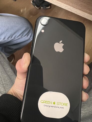 зарядка айфон оригинал: IPhone Xr, Новый, 64 ГБ, Jet Black, Защитное стекло, Коробка, Чехол, 79 %