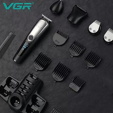 kabel şunur: VGR V 105 - 5in1 trimmer dəsti / Shaver / 600mah / İPX6 / LED Displey — 5