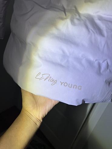 пижама стич: Пуховик детский Li-Ning YOUNG - Цвет: светло‑лавандовый (сиреневый) - — 2