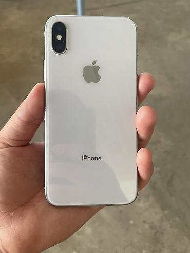IPhone X, цвет Silver на 64 гб хорошо работает состояние идиал минус