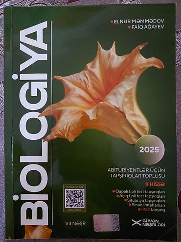 stres topu: Məhsul: “Biologiya – Abituriyentlər üçün tapşırıqlar toplusu, II hissə — 1