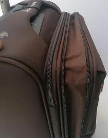 Putni koferi i torbe: Troler/kofer na točkiće – tamno braon, meki kofer - Dimenzije — 22