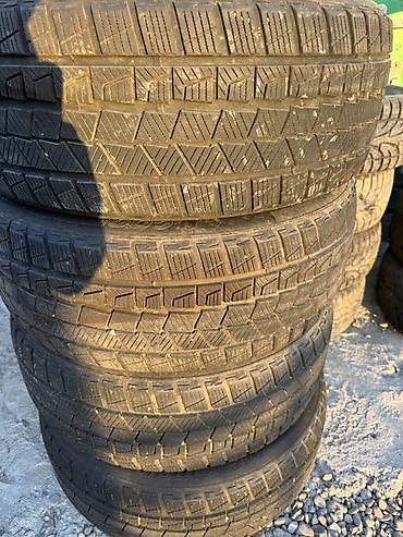 Шины 245 / 55 / R 19, Зима, Б/у, Комплект, Легковые, GoodYear