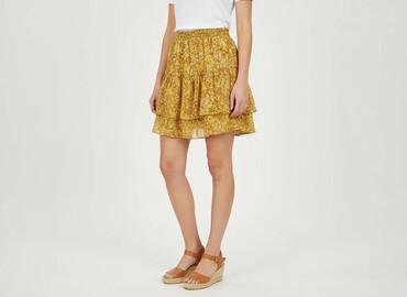stradivarius spódnice w kwiaty: H&M, Спідниця жіноча, розмір XS