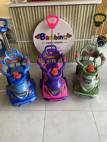oyuncaqlar masin: Uşaq itələmə maşını – “Magic Car” - 1–4 yaş uşaqlar üçün uyğun — 1