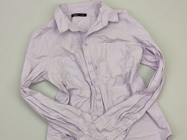 liliowa bluzki damskie: Koszula Damska, SinSay, M, stan - Dobry