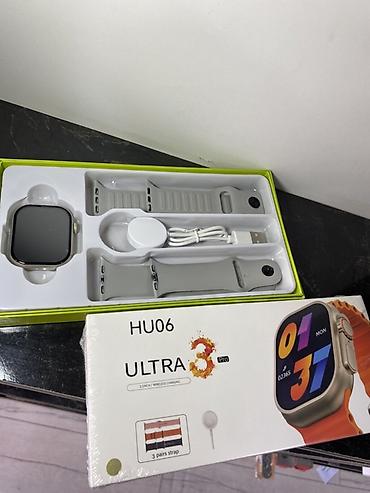купить s23 ultra: Смарт-часы HU06 Ultra 3 Pro - Экран: 2.2" (указано на коробке) — 3