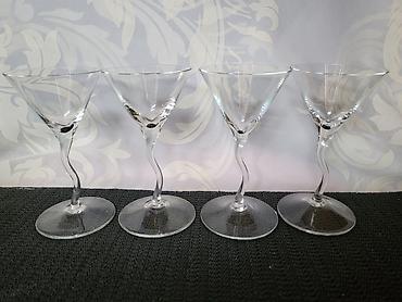 koktel set: Case kristal,z-stem"za zestoko pice iz 1980/90ih.god. Case za — 9