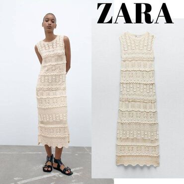 женские кофты с длинным рукавом: Повседневное платье, Макси, Zara, S (EU 36) at lalafo.az женские кофты с длинным рукавом: Повседневное платье, Макси, Zara, S (EU 36)