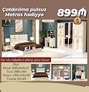 gənc yataq dəsdi: Yataq otağı dəsti rəng seçimi var — 1