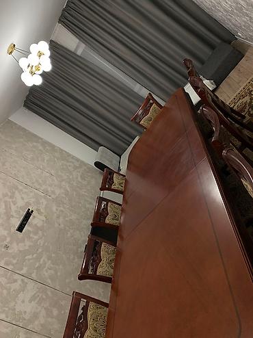 Другая мебель: Стол Ширина 120 см Длина 3 метра, удлиняется до 4 метра. Состав — 7