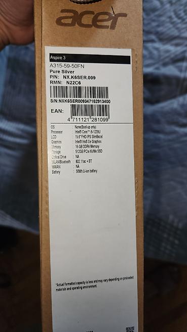 notebooklar: Asus Notebook satılır 📌 Cəmi 1 il əvvəl alınıb, demək olar ki — 8