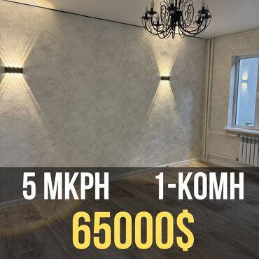 Продажа домов: 1 комната, 34 м², 105 серия, 7 этаж, Евроремонт