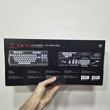 logitech superlight: Клавиатура Motospeed CK73 GAMING USB RGB в коробке рабочая 100% на — 2