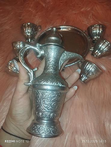 nabor desti: Çay dəsti, rəng - Ağ, Farfor — 2