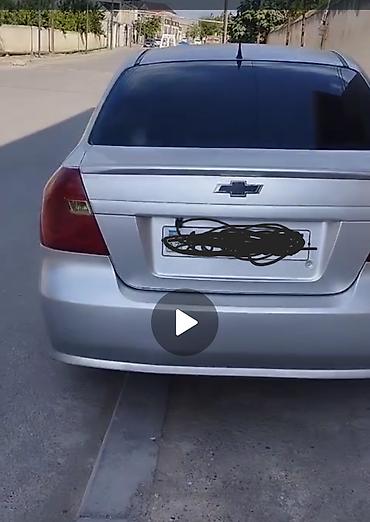 masin satis sayti: Chevrolet Aveo: 1.4 l | 2006 il 25000 km Sedan — 2