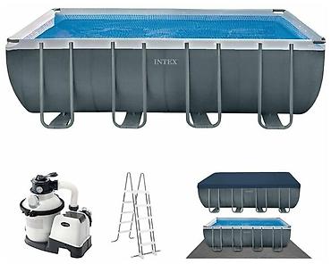 Бассейны: Размер:549-274-132 см. модель 26356 Размер: длина - 549 см, ширина - — 8