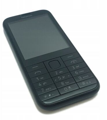 мобильные телефоны простой: Nokia 225, Б/у, 32 ГБ, цвет - Черный, 2 SIM