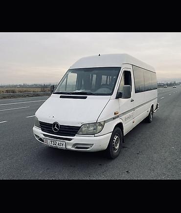 спринтер 2 7 пассажир: Mercedes-Benz Sprinter (длиннобазный, высокий потолок), белый — 1