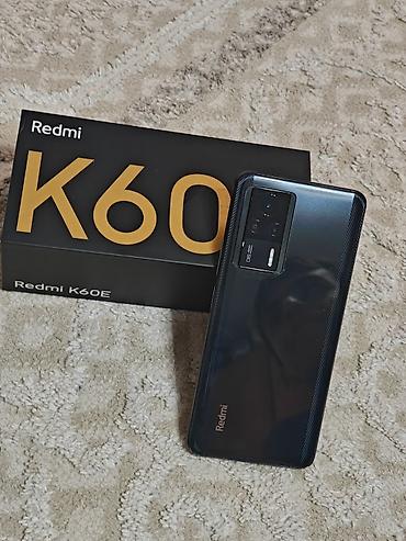 электронный лом: Redmi, Redmi K60E, Б/у, 256 ГБ, цвет - Черный, 2 SIM — 1