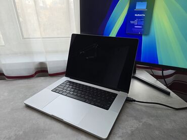 Ноутбуки: Ноутбук, Apple, 16 ГБ ОЗУ, 16 ", Б/у, Для работы, учебы, память NVMe SSD — 1