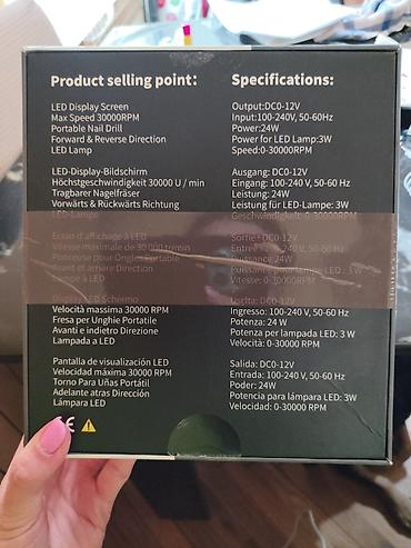 split ender pro cijena: Električna turpija za nokte, nova, neotpakovana (kutija lepljena u — 2
