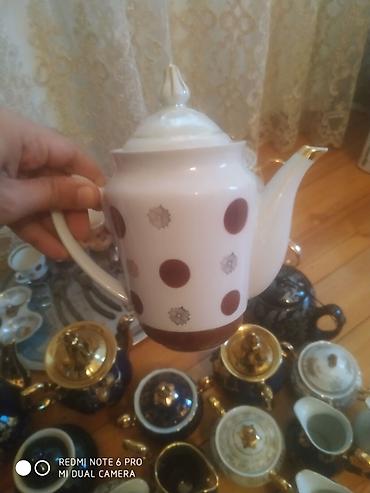 Çay dəstləri və servizlər: Çay dəsti, rəng - Ağ, Keramika — 11