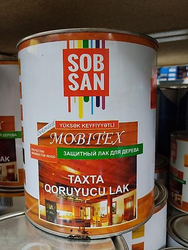 Пропитка для древесины: Защитный лак для дерева SOB SAN MOBITEX - Назначение — 1