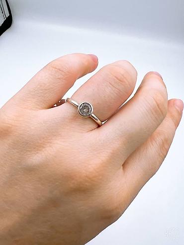 Серебряные кольца: Кольцо, Коктейльное, Проба 925, Женские, Фианит, Новый — 22