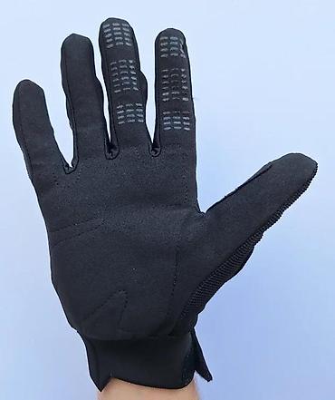 Oprema za bicikliste: Moto rukavice FOX – crne, celo-prstne - Namenjene za motociklizam — 11