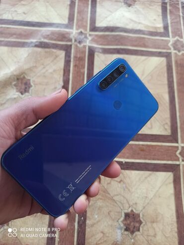 Elektronika: Xiaomi Redmi Note 8 | 64 GB | rəng - Göy 
 | İki sim kartlı