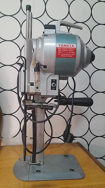 yamata overlok: YAMATA FY-103 parça kəsmə maşını - Elektriklə işləyən şaquli bıçaqlı — 6
