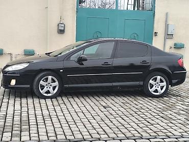 pejo 407: Peugeot 407 sedan – qara rəng, avtomatik transmissiya. Xarici: - Qara — 4