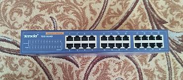 raspberry pi: Коммутатор Tenda TEG1024D - 24 гигабитных порта RJ‑45 (10/100/1000 — 2