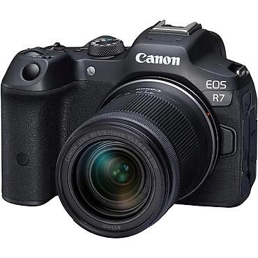 r7 240: №: 7097 Məhsulun adı: Fotoaparat Canon EOS R7 RF-S18-150 IS STM SEE — 1