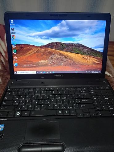 notebook satılır: TOSHIBA markalı noutbuk satılır, real alıcıya cüzi miqdarda endirim — 1