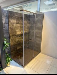Duş kabinaları, arakəsmələr: Yeni Üstü açıq kabina, Ödənişli çatdırılma — 8