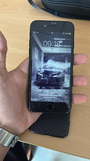 iphone 23: IPhone 7, 128 GB, Qara, Barmaq izi — 6