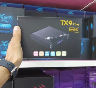 Smart TV bokslar: Yeni Smart TV boks Android — 9