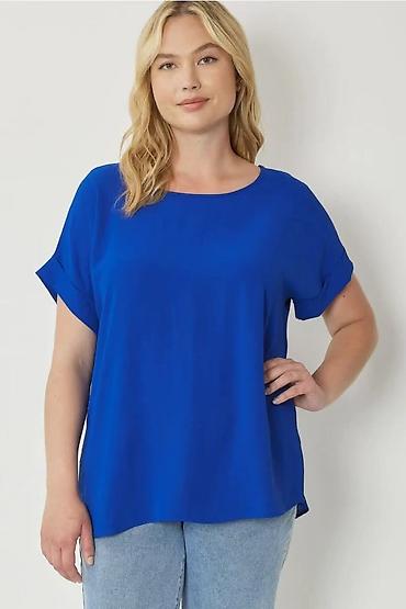 Bluze: Ženska bluzica/pončo „Emi Moda“ – Made in Italy - Kroj: širok, pončo — 23