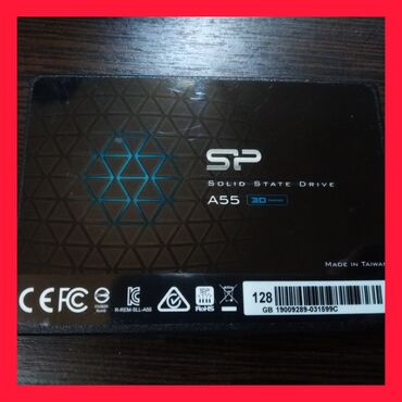 ssd ������ ���������������� 2 5 в Кыргызстан | Жесткие диски, переносные винчестеры: Внутренний SSD диск 128 ГБ Silicon Power Ace A55 2.5" SATA3 6.0 Гбит/с