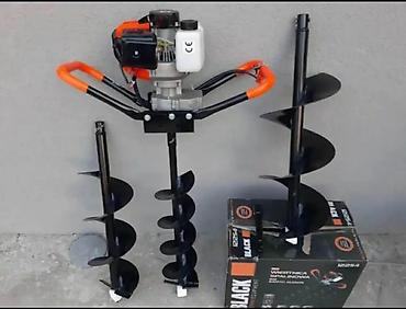 alati beograd: Benzinska bušilica za zemlju BLACK Power Equipment – Earth Auger - — 3