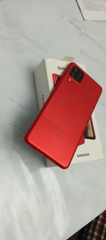 Samsung: Samsung Galaxy A12, цвет - Красный