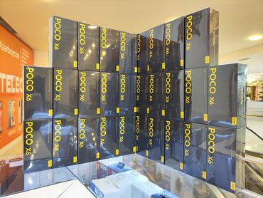a 10 ucuz: Poco X6, 256 GB, rəng - Qara, Zəmanət, Sensor, Barmaq izi