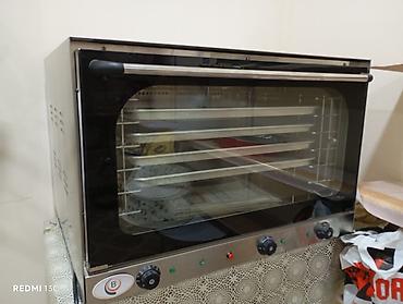 Professional sobalar: Peşəkar elektrik konveksiya sobası - Paslanmayan poladdan korpus — 1