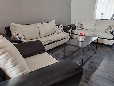 forma ideale ugaone komode: Trosed + dvosed + fotelja – set za dnevnu sobu

Za vise info. inbox — 1